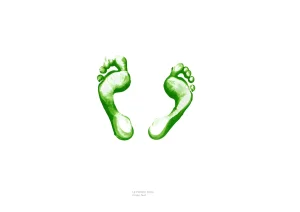 Gfeet – kunstplakat fra Le Provo