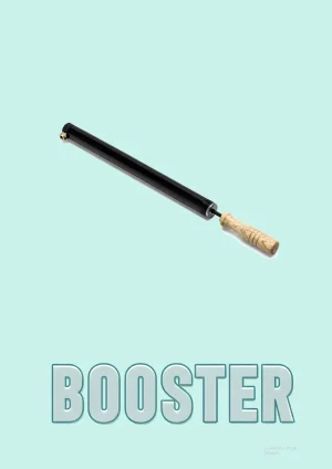 Booster – kunstplakat fra Le Provo